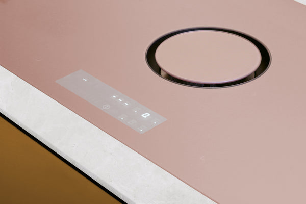 Terra Pink | Inductiekookplaat met afzuiging (90cm)