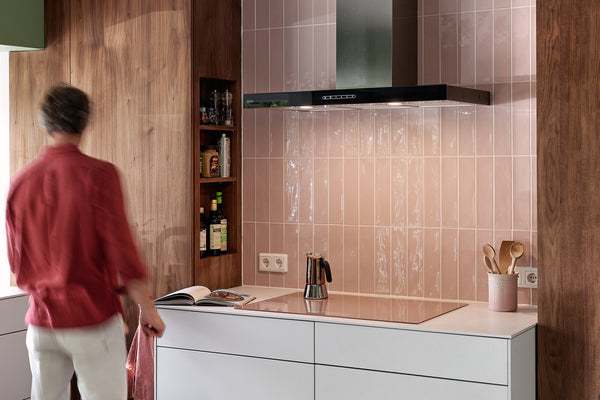 Kleurrijke keuken met zachte uitstraling