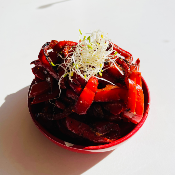 Ola's recept: Geroosterde paprika linten