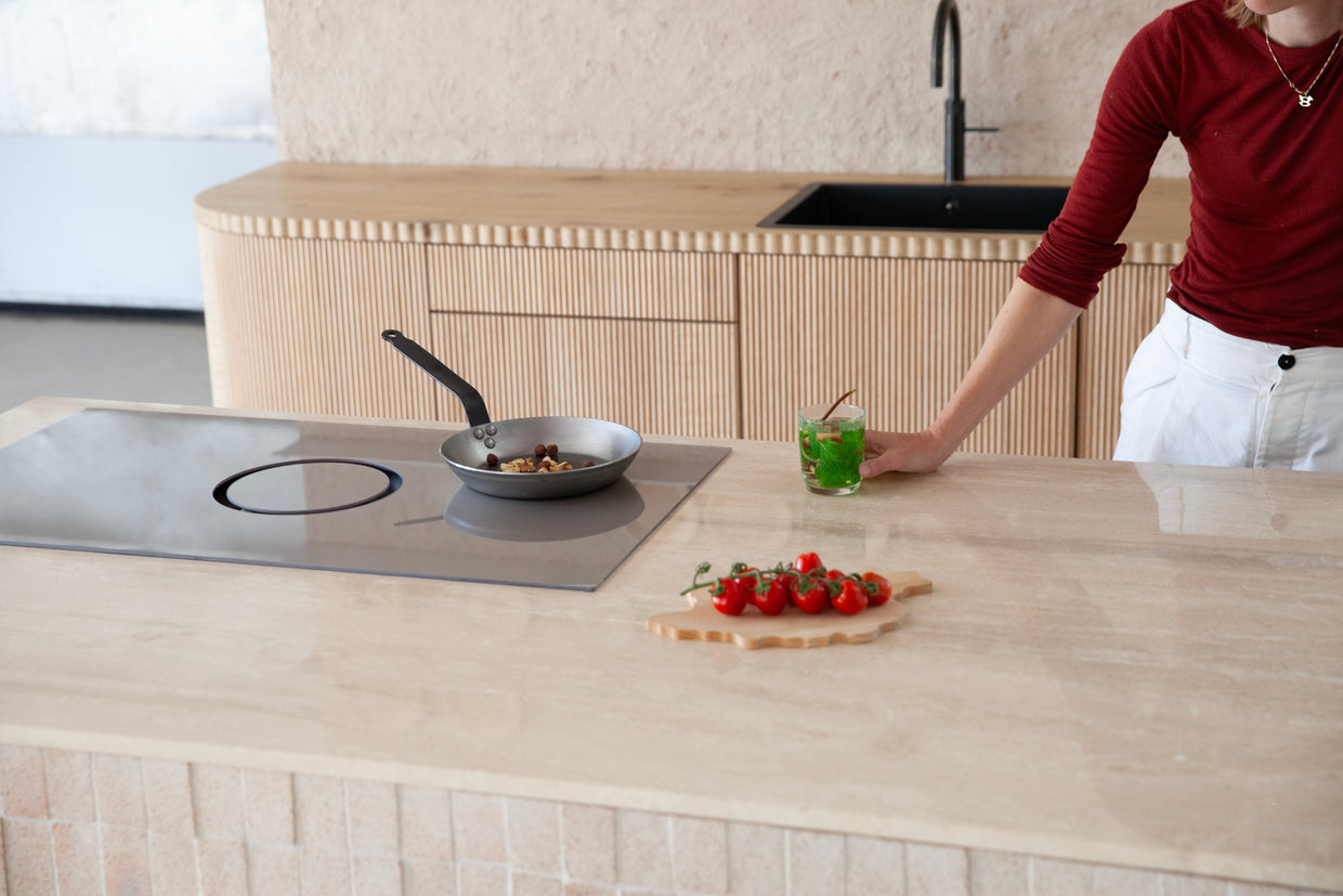 makus moon inductiekookplaat 90cm bij sney haus