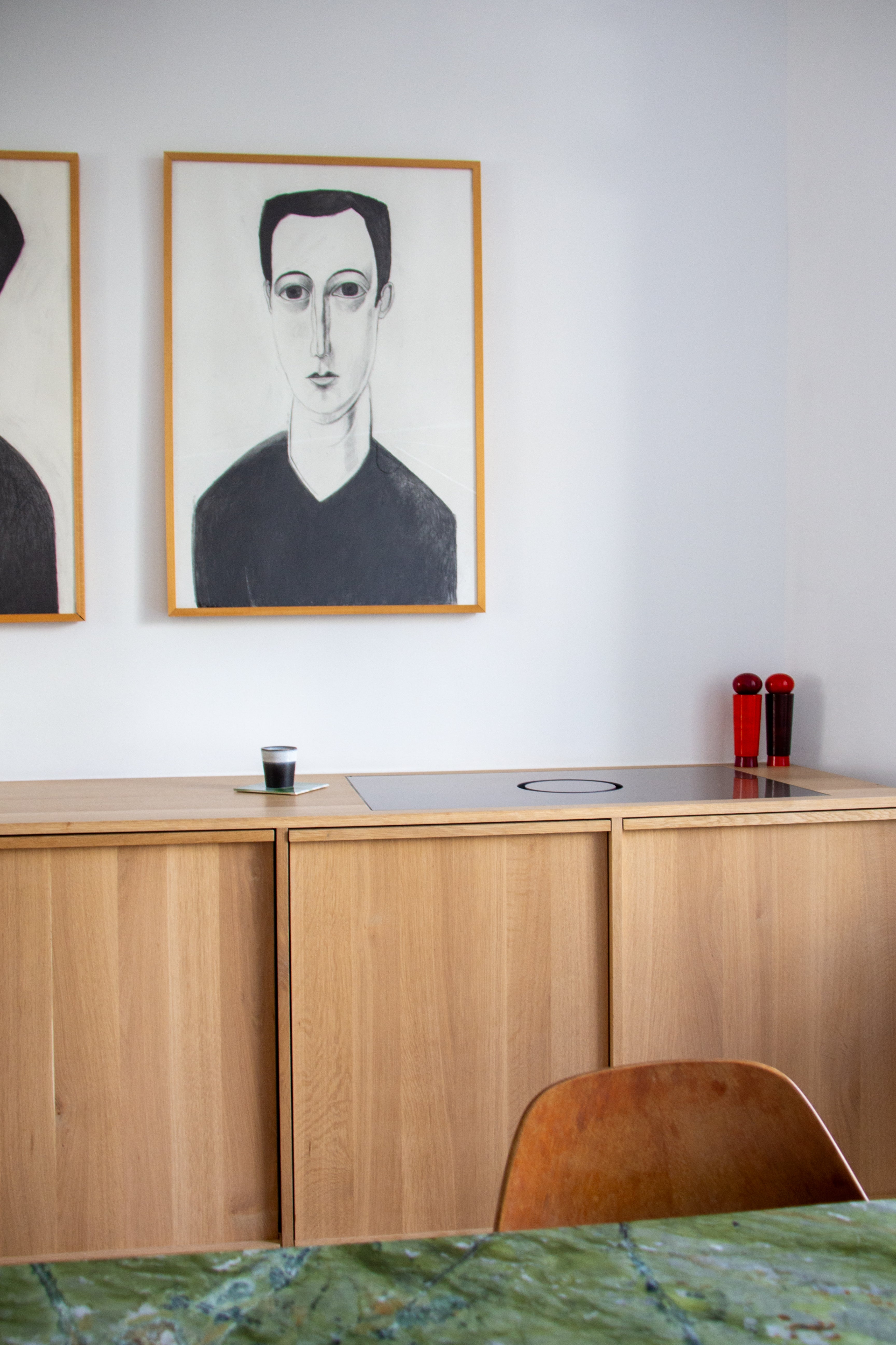 Houten keuken met MAKUS Moon