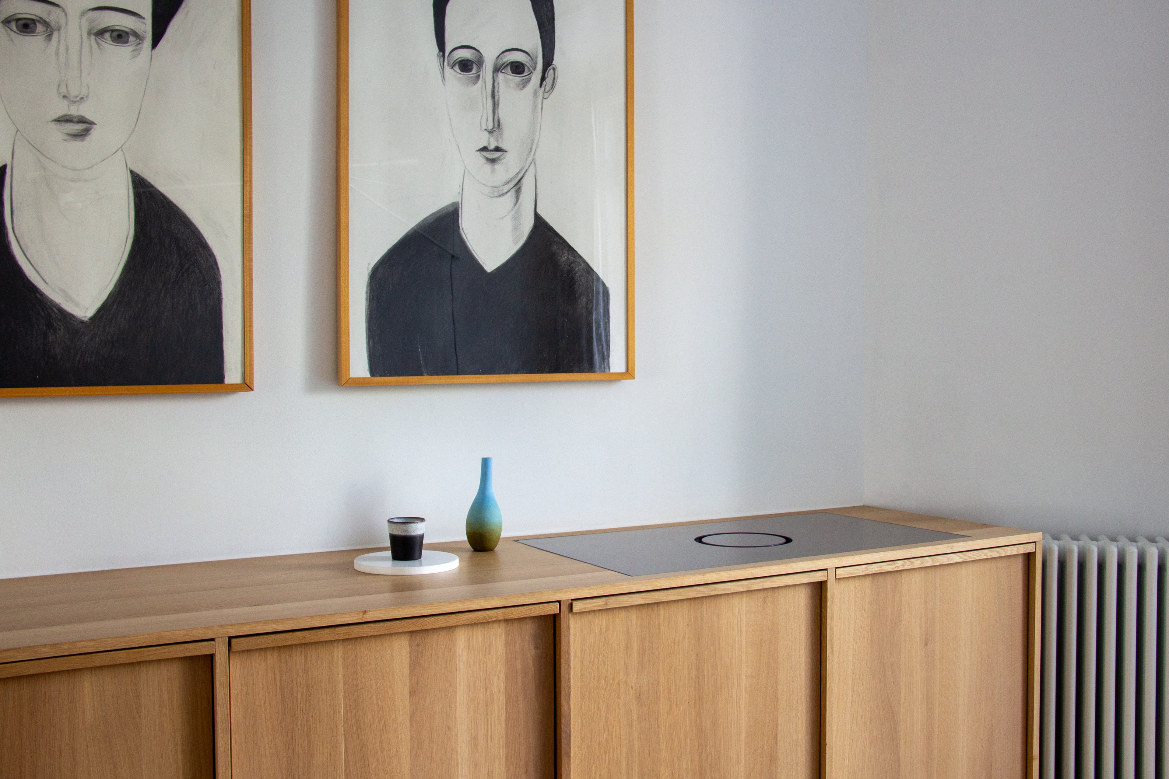 Houten keuken met MAKUS Moon